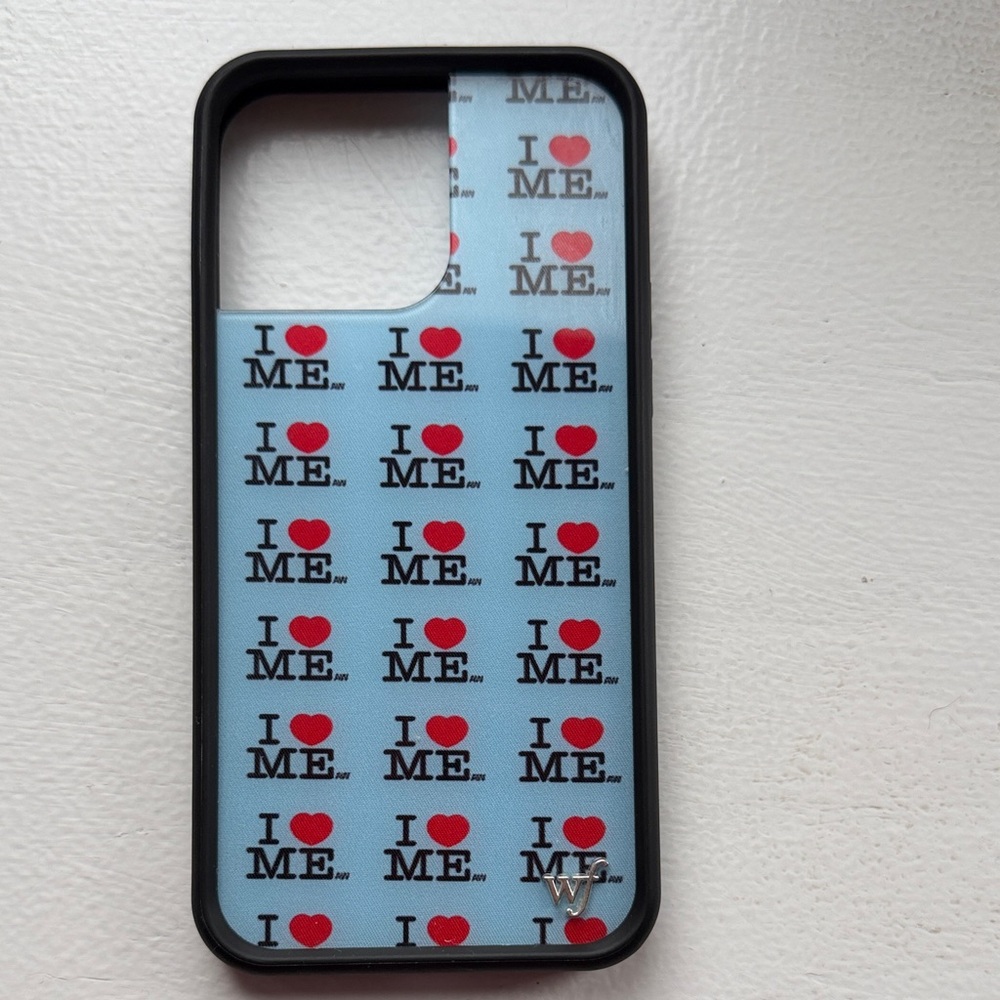 I Love Me Phone Case - Black and Blue